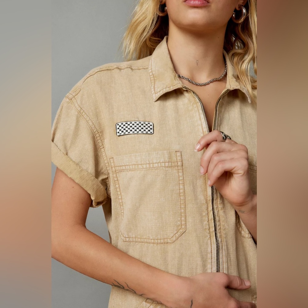 Bdg Tan Jumpsuit View 2